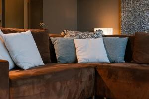 Гостиная зона в Huswell - Cosy apartment with sea view