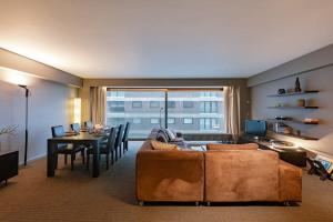 Гостиная зона в Huswell - Cosy apartment with sea view