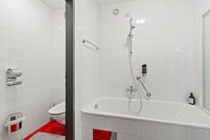 Koupelna v ubytování Art Hotel Vienna