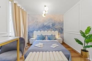 Postel nebo postele na pokoji v ubytování Art Hotel Vienna