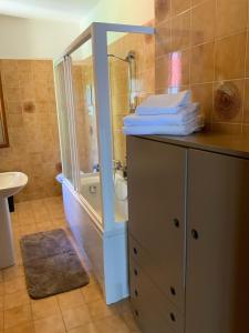 Kúpeľňa v ubytovaní Villa Rosina Terrazzo + 33 fotografií
