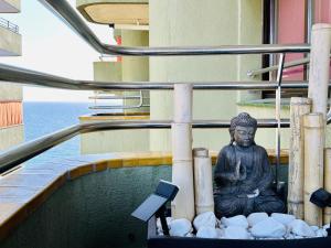Balkón nebo terasa v ubytování Mar i Vent D CostaBravaSi