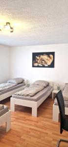 Postel nebo postele na pokoji v ubytování Apartment Sson