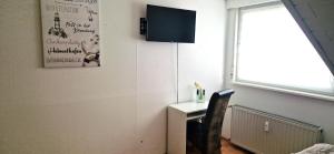 TV a/nebo společenská místnost v ubytování Apartment Sson