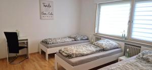Postel nebo postele na pokoji v ubytování Apartment Sson