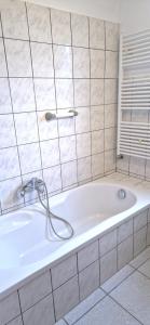 Koupelna v ubytování Apartment Sson