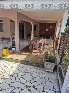 Zahrada ubytování Villa k'nel