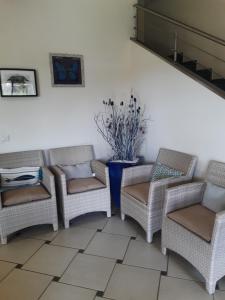Posezení v ubytování Hotel Flora