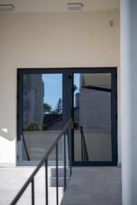 a sliding glass door in a building at M3 in Kraljevo