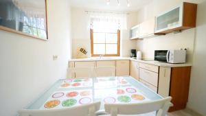 Η κουζίνα ή μικρή κουζίνα στο Apartamenty Every Sky Nadrzeczna 2B