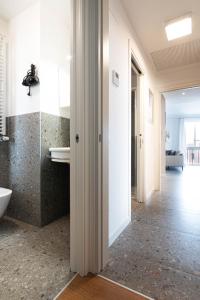 Kylpyhuone majoituspaikassa Attico Treviso Centro