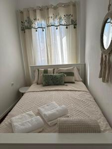 Postel nebo postele na pokoji v ubytování Casa Vista Panoramica