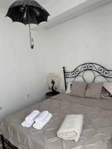 Postel nebo postele na pokoji v ubytování Casa Vista Panoramica