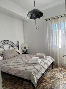 Postel nebo postele na pokoji v ubytování Casa Vista Panoramica