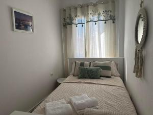 Postel nebo postele na pokoji v ubytování Casa Vista Panoramica