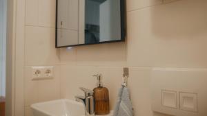 Koupelna v ubytování Sylvias Ferienwohnung Nr.3