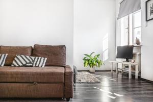 Posedenie v ubytovaní Stylowy apartament w najlepszej lokalizacji