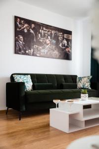 Posezení v ubytování MM Apartments