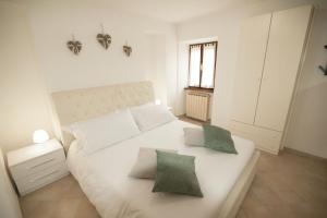 Casa vacanze Castello tesisinde bir odada yatak veya yataklar