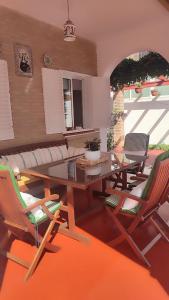 Posezení v ubytování Chalet Matalascañas
