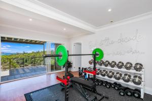 Apartamento con gimnasio y equipamiento de fitness en Bower House, en Sídney