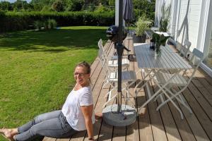 Gallery image of BADEBUDE 3 Ferienhaus im Hampton Style in Oldenburg in Holstein