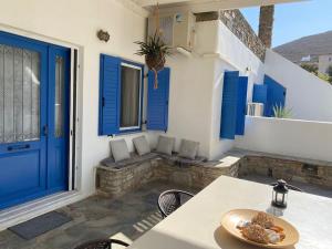 Balkón nebo terasa v ubytování Cycladic home in Kounados Paros