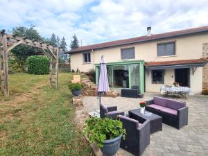 Zahrada ubytování Maison de campagne dans un village de caractère