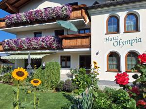 Vonkajšia záhrada v ubytovaní Appartements Haus Olympia