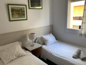 Postel nebo postele na pokoji v ubytování Apartamento con Feng Shui