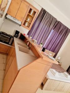 Cucina o angolo cottura di Kalogria Beach Apartments