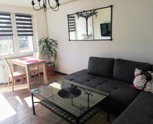 Posedenie v ubytovaní Mikołajki Apartamenty Rynek