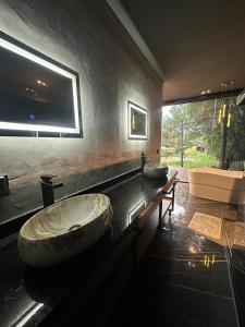 Posezení v ubytování Carpe Diem Cabanas 2