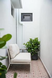 Istumisnurk majutusasutuses Patio Elba Boutique Hotel