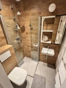 Phòng tắm tại Stilvoll mitten in Neu-Isenburg