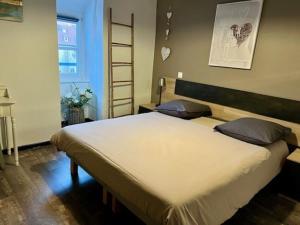 Postel nebo postele na pokoji v ubytování Gîte Grand'Rue "Climatisé"
