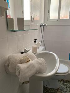 Koupelna v ubytování Apartamento con Feng Shui