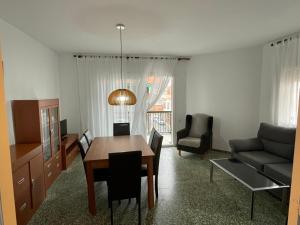 Posezení v ubytování Apartamento con Feng Shui