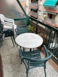Balkón nebo terasa v ubytování Apartamento con Feng Shui