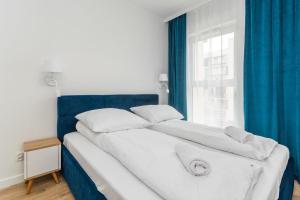 Posteľ alebo postele v izbe v ubytovaní Letnica - Seaside Apartment 2 by Grand Apartments