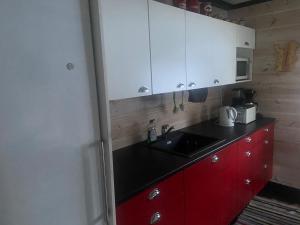 Køkken eller tekøkken på Guesthouse Rakka + 4 billeder