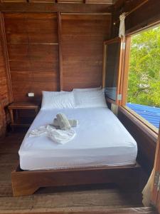 Postel nebo postele na pokoji v ubytování HOTEL RM
