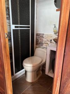 Koupelna v ubytování HOTEL RM