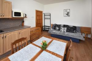 Kuchyňa alebo kuchynka v ubytovaní Apartmany ZEA