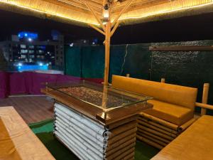 Posezení v ubytování Golden Residency
