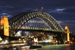 Almennt útsýni yfir borgina Sydney eða útsýni yfir borgina eins og það er í íbúðinni