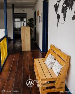 Setusvæði á The Canarys Hostal