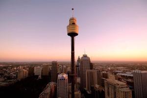 A general view of Sydney or a view of the city taken from Az apartmant