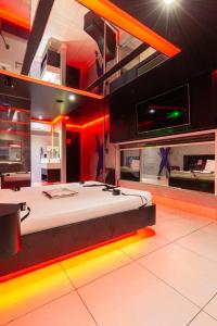 Kuchyň nebo kuchyňský kout v ubytování Point Motel GRU