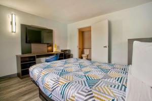 Postel nebo postele na pokoji v ubytování Motel 6-Richland, WA - Kennewick